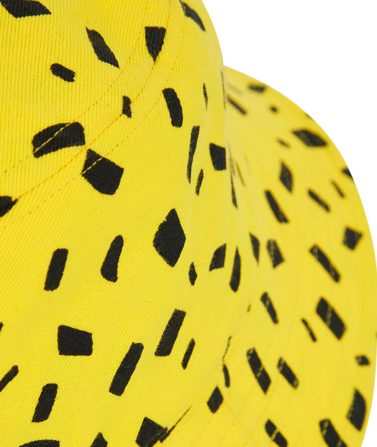 Bob imprimé marsupilami - jaune jaune.