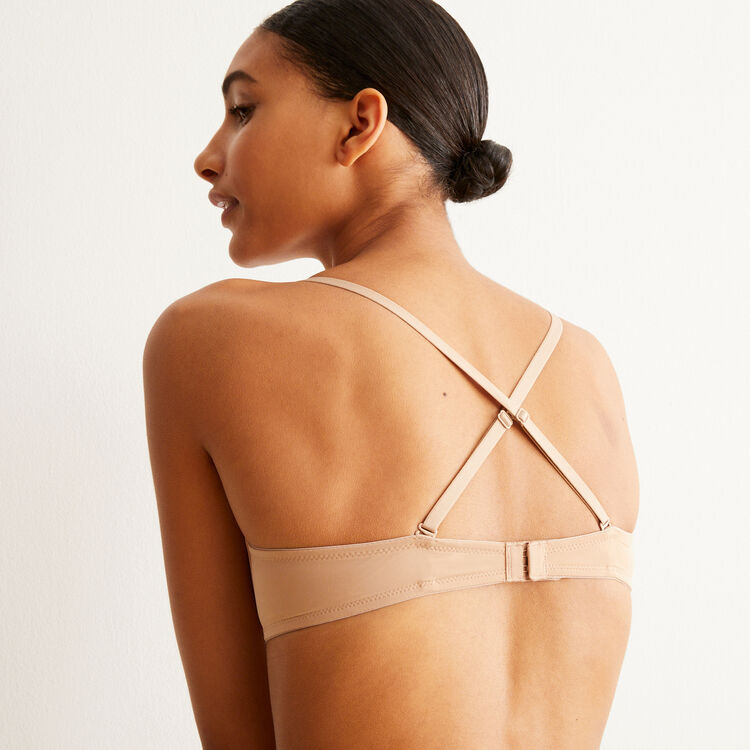 Soutien-gorge ampliforme chair micro Soutien-gorge ampliforme chair micro;
