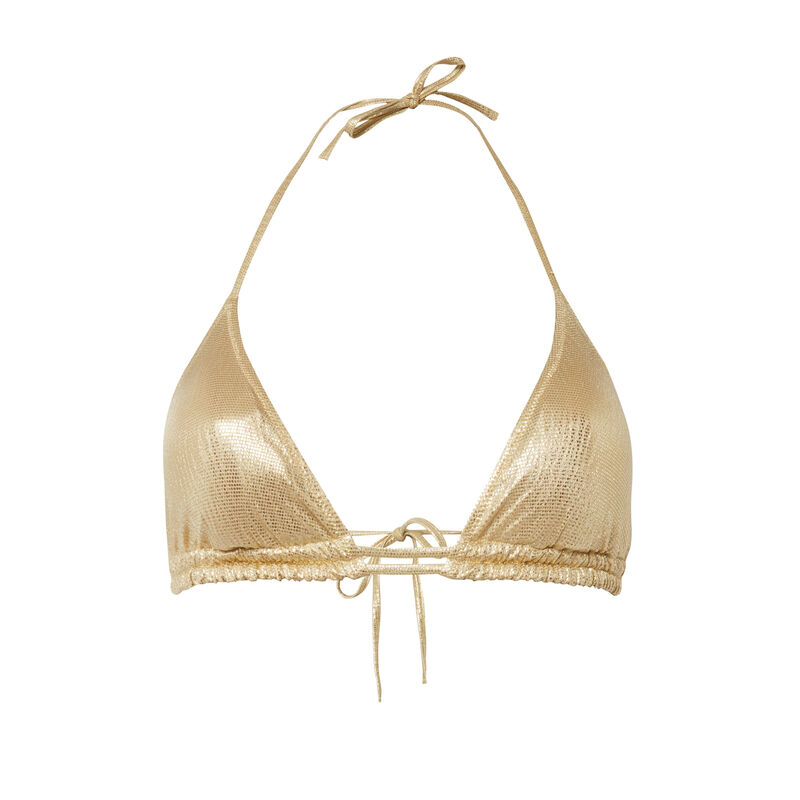 haut de maillot scintillant - doré haut de maillot scintillant - doré;