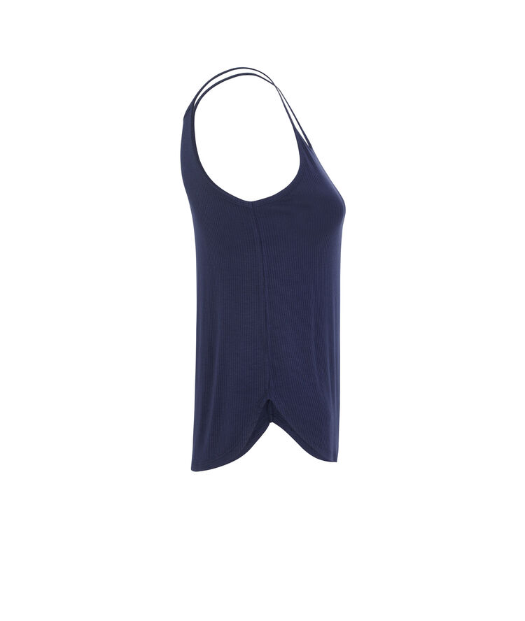 Top bleu marine debfluidiz bleu.