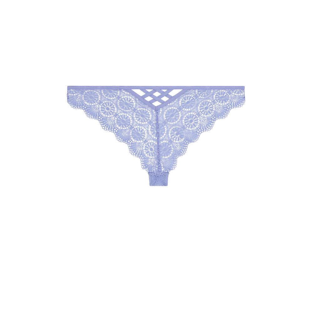 Tanga en dentelle - bleu ciel bleu ciel.