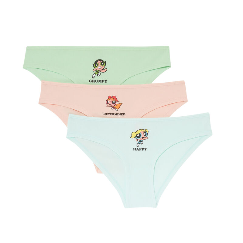 lot de 3 culottes mood seashell - rose lot de 3 culottes mood seashell - rose;