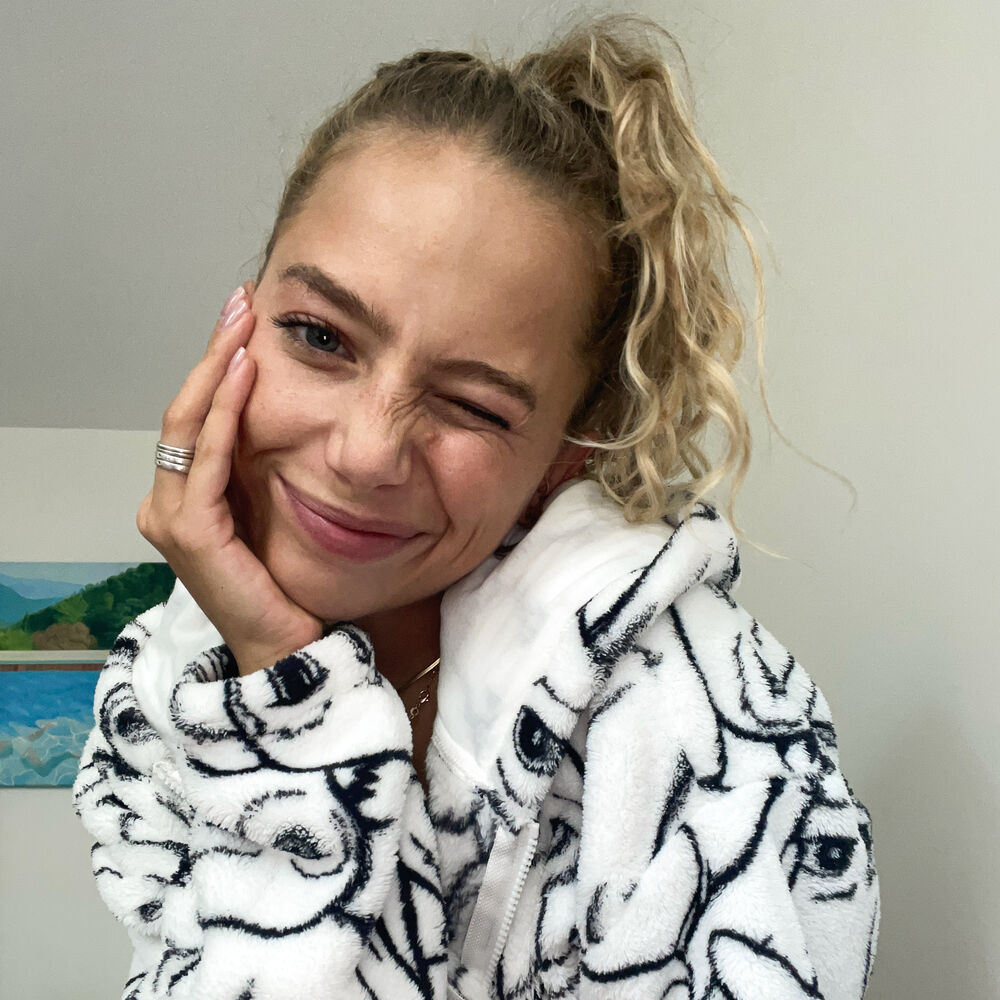 Veste en polaire à motifs hedwige - blanc blanc.