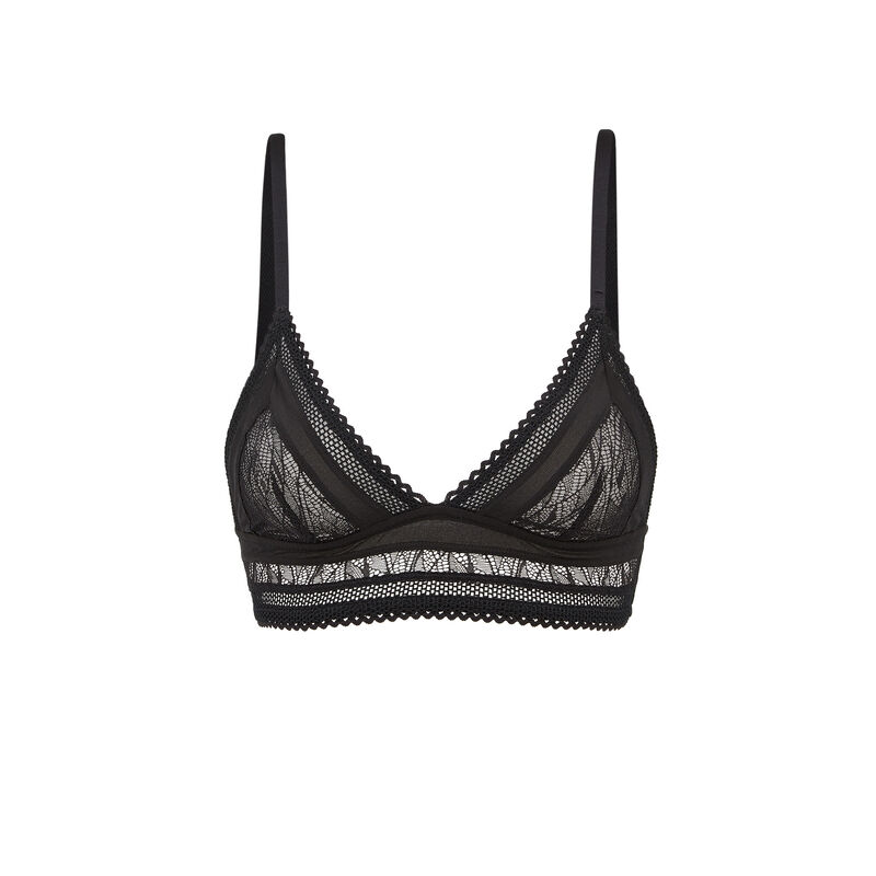 Soutien-gorge triangle noir marioniz Soutien-gorge triangle noir marioniz;