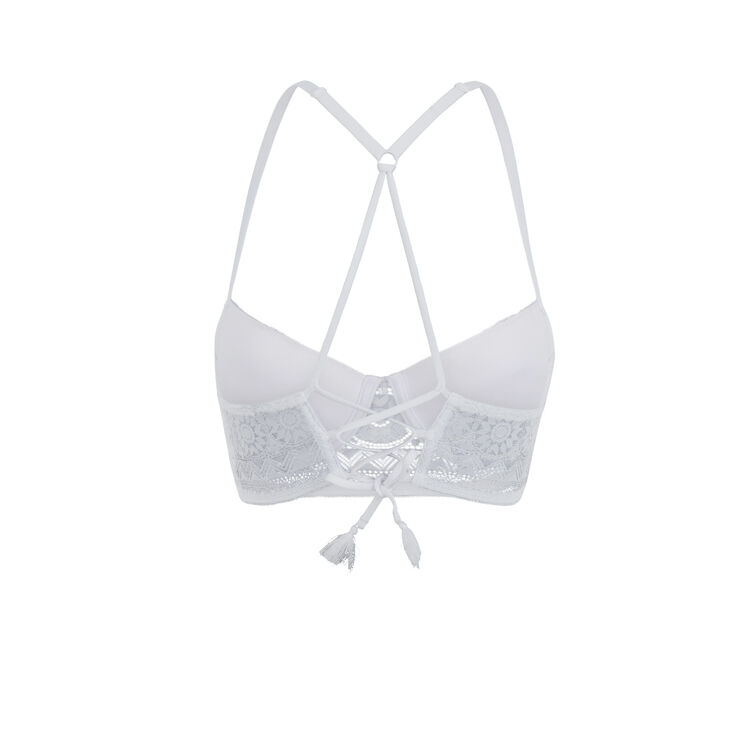 Soutien-gorge bustier ampli blanc souliz Soutien-gorge bustier ampli blanc souliz;