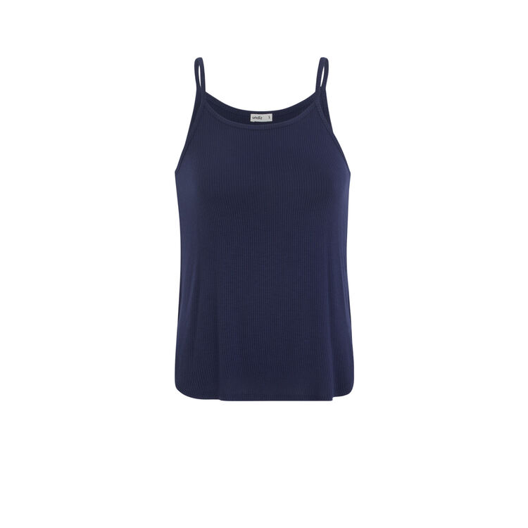 Top bleu marine debfluidiz bleu.