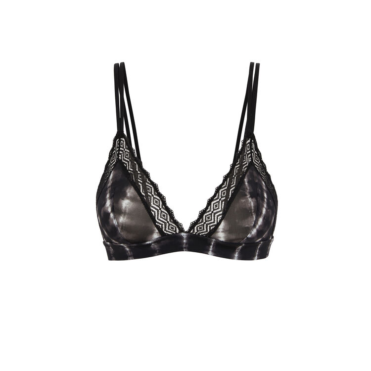 Soutien-gorge triangle noir pomrayiz Soutien-gorge triangle noir pomrayiz;