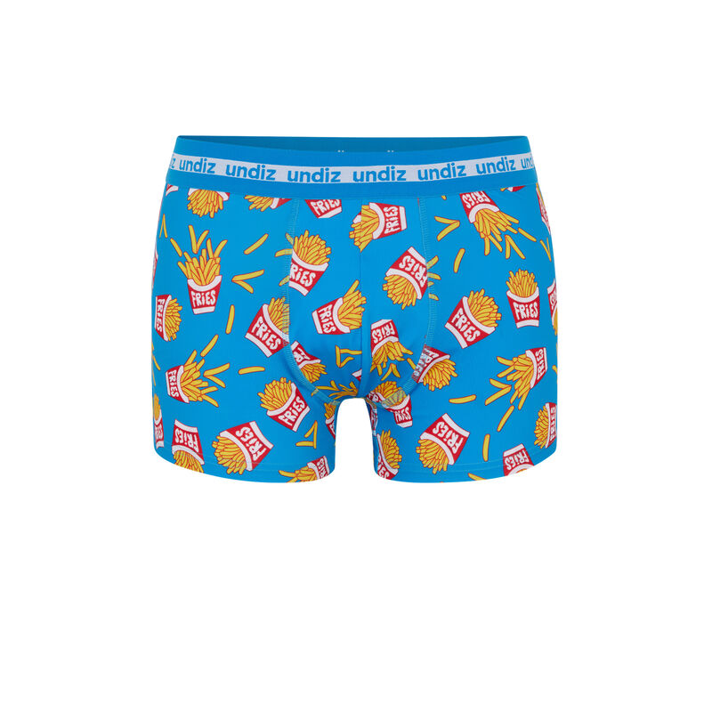 boxer imprimé frites - bleu boxer imprimé frites - bleu;
