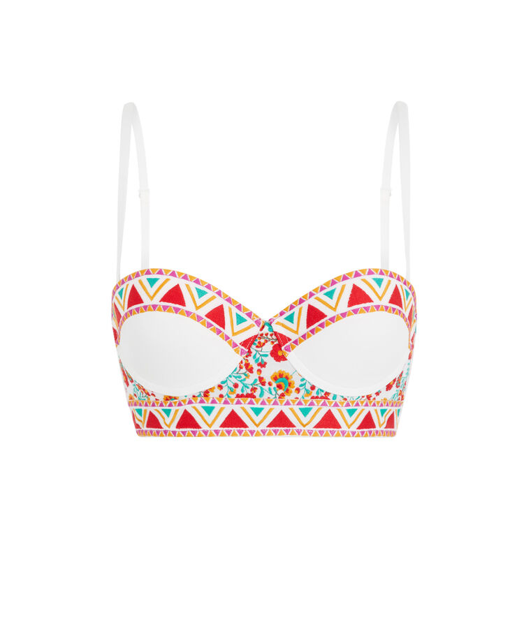 Soutien-gorge bustier push blanc cassé mexiciz blanc cassé.
