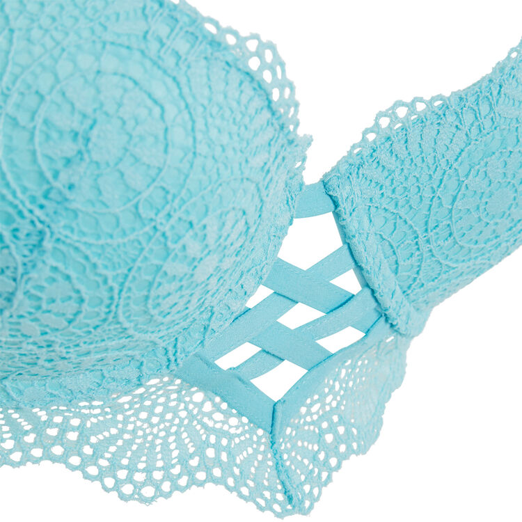 Soutien-gorge bustier push bleu ciel totoiz Soutien-gorge bustier push bleu ciel totoiz;