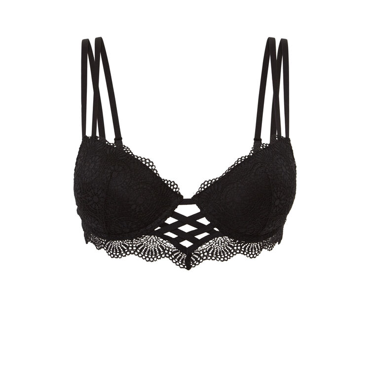 Soutien gorge bustier push noir totoiz Soutien gorge bustier push noir totoiz;