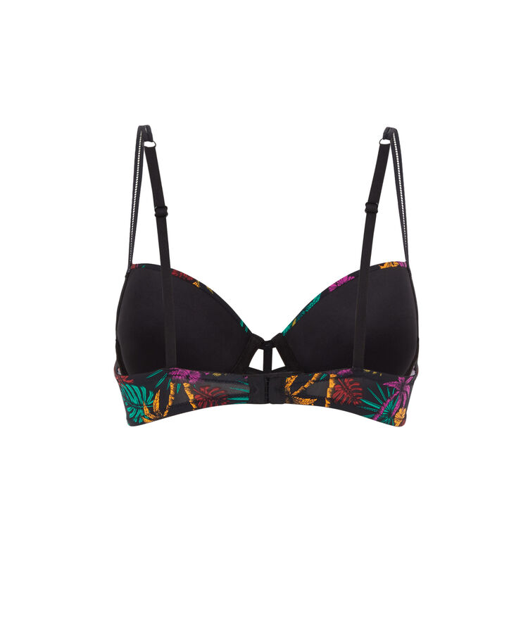 Soutien-gorge push-up micro - noir noir.