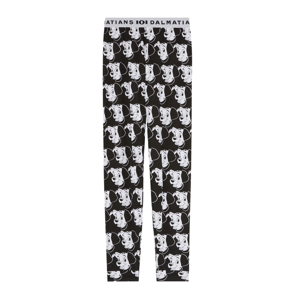 Pantalon à motifs les 101 dalmatiens - noir noir.