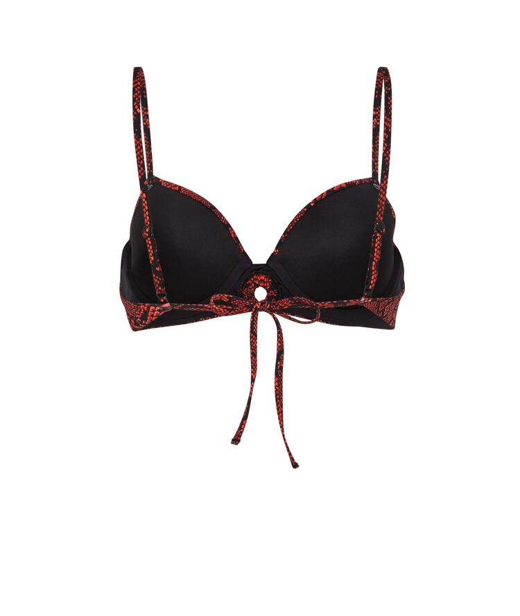 Haut de maillot de bain ampli - rouge rouge.