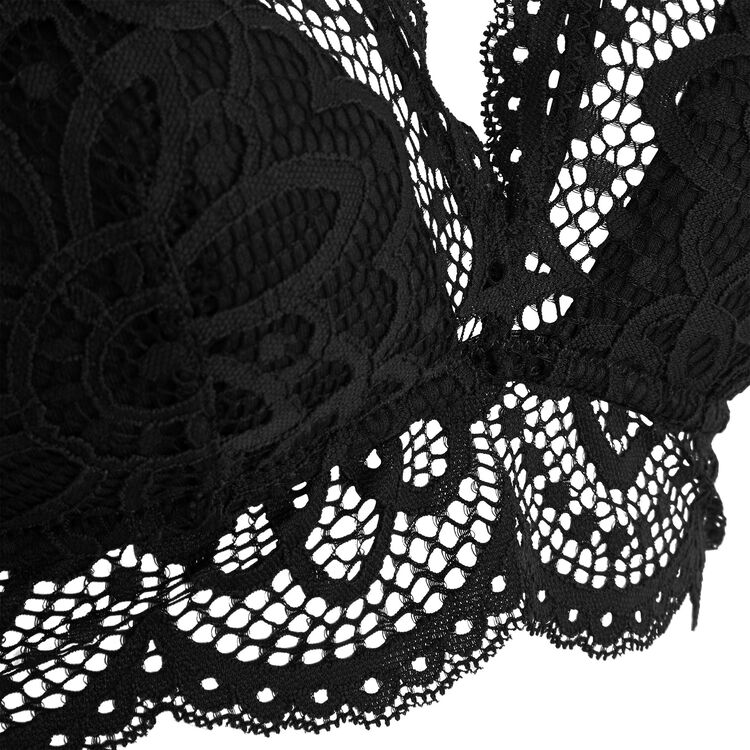 Soutien-gorge brassière noir tripoliz.