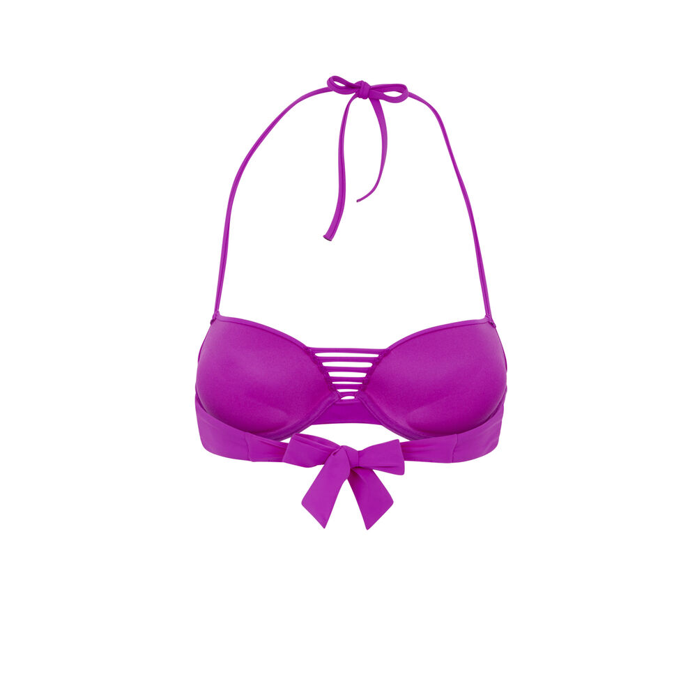 Haut de maillot de bain push-up - fuchsia fuchsia.