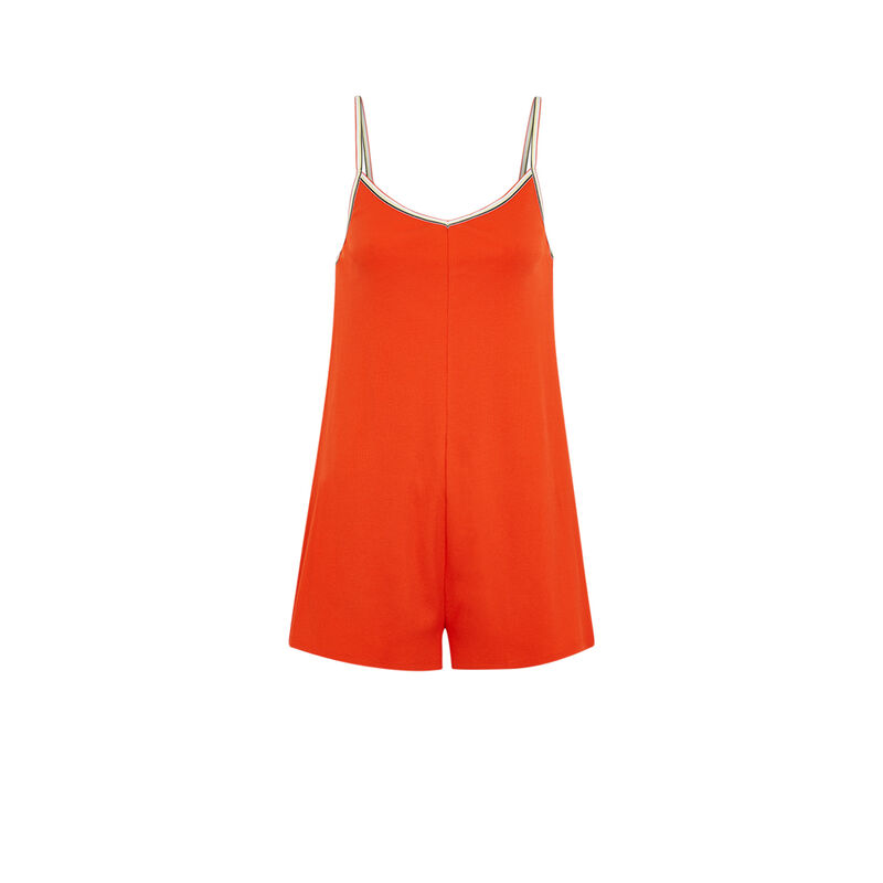 Combishort à fines bretelles - orange Combishort à fines bretelles - orange;