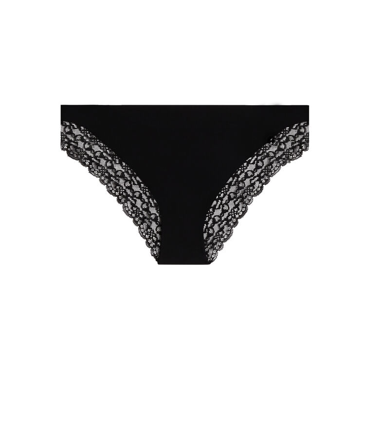 Culotte en micro shomiz noir.