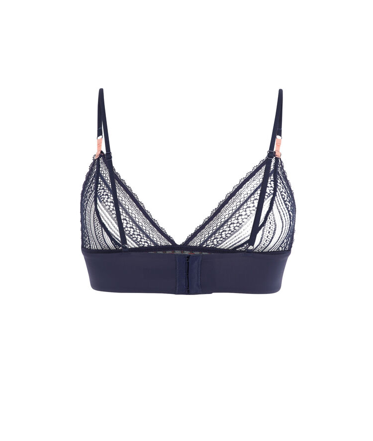 Soutien-gorge triangle bleu marine valliz bleu marine.