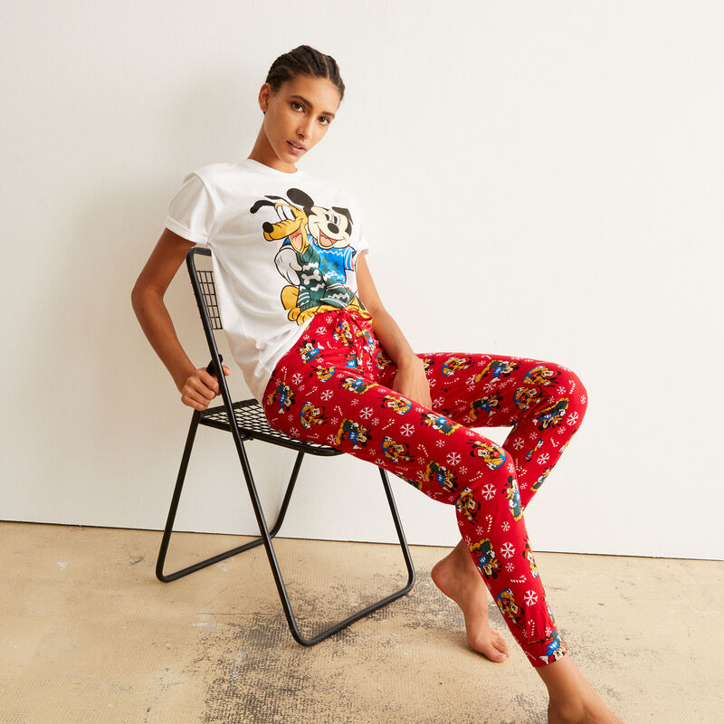 set pyjama manches courtes Mickey et Pluto - blanc set pyjama manches courtes Mickey et Pluto - blanc;