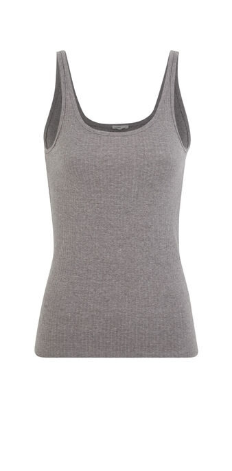 Top gris fonce debidiz gris.