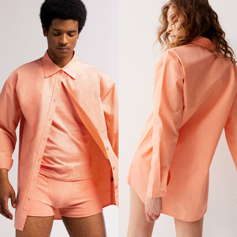 chemise unisexe - pêche chemise unisexe - pêche;