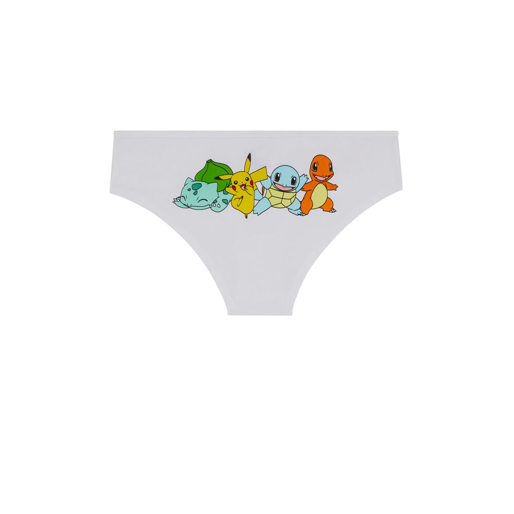 Culotte pokémon - blanc blanc.