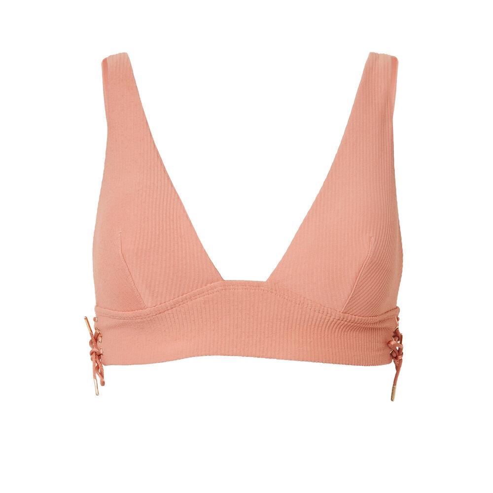 Brassière à nœuds aya x undiz - rose nude rose.