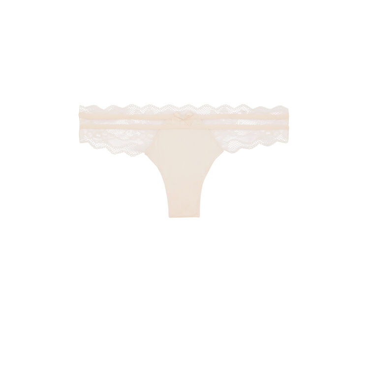 Tanga rose poudré likiz Tanga rose poudré likiz;
