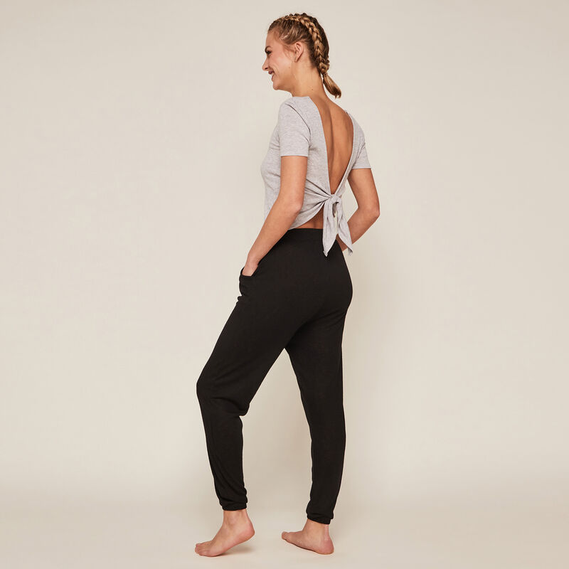pantalon à poches - noir pantalon à poches - noir ;