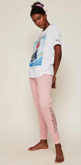 Pantalon print ariel arielrochiz rose.