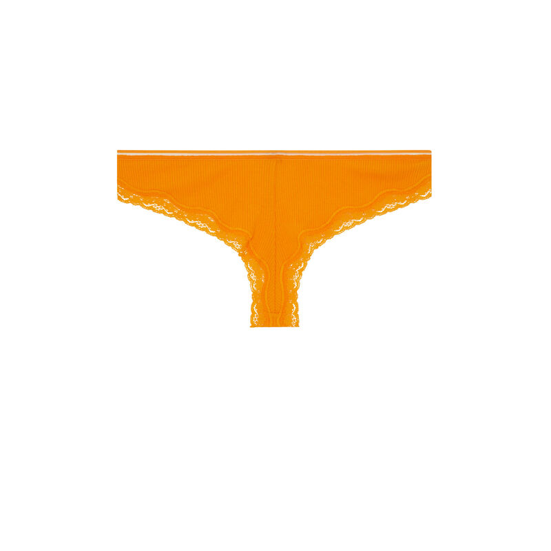 Tanga en coton - orange Tanga en coton - orange;