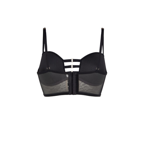 Soutien-gorge bustier ampli noir urbaniz Soutien-gorge bustier ampli noir urbaniz;