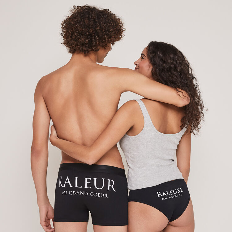 Shorty à message ralcoeuriz Shorty à message ralcoeuriz;