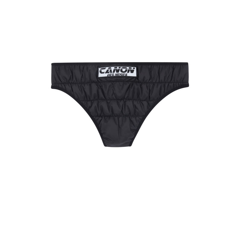 Culotte détail zip doudouniz noir.