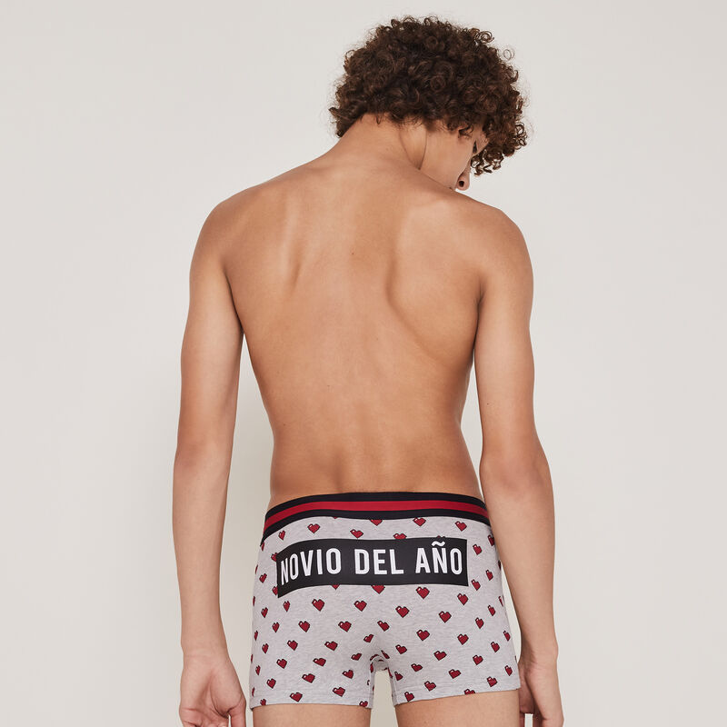 Boxer en coton print cœurs espgrandegueuliz Boxer en coton print cœurs espgrandegueuliz;