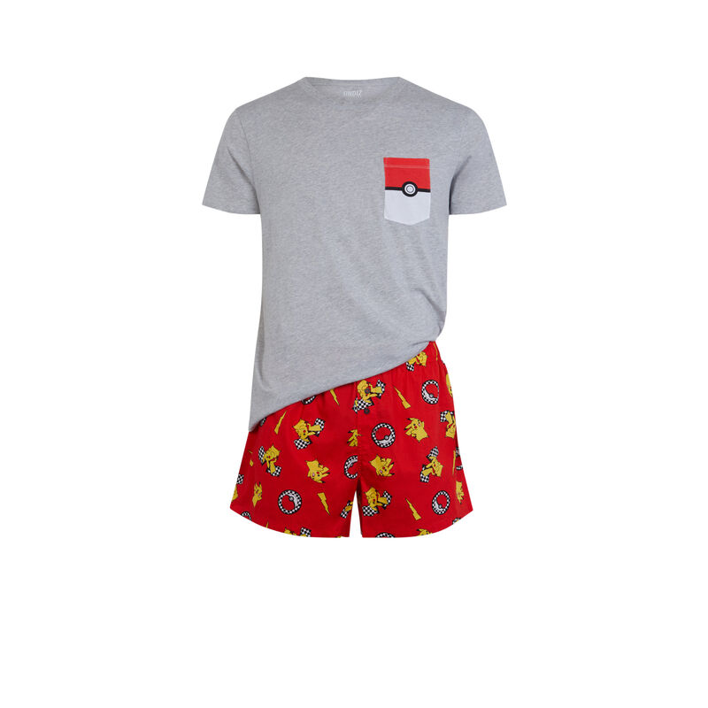set pyjama top + caleçon licence Pokemon pockeraciz set pyjama top + caleçon licence Pokemon pockeraciz;