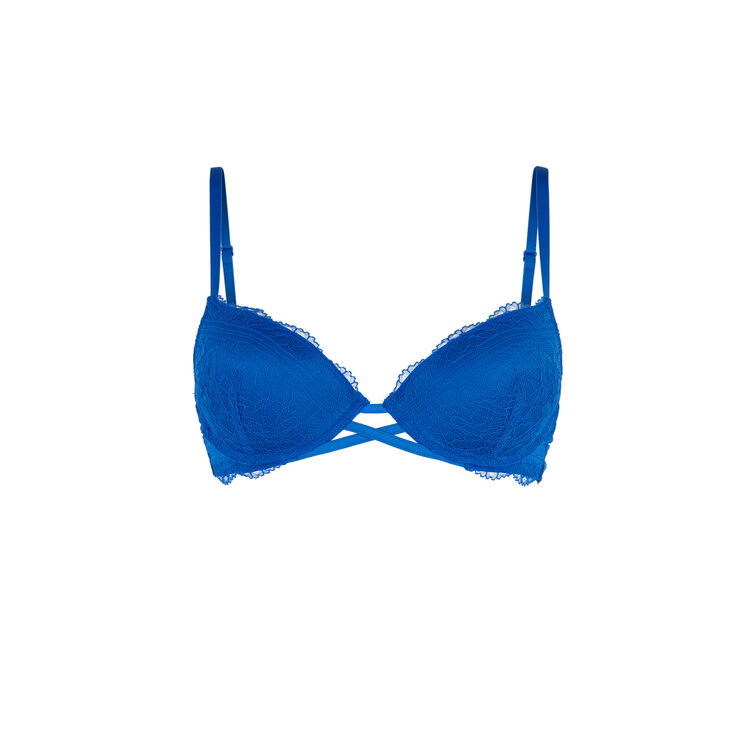 Soutien-gorge push bleu roi everydayiz bleu.