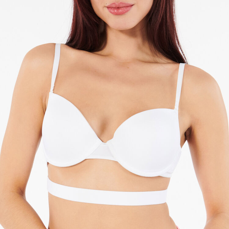 Bande blanche dos nu magique strapiz white.