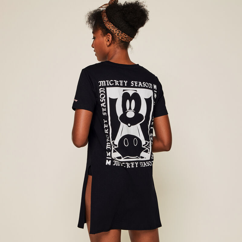Top à manches courtes print Mickey blackmickiz Top à manches courtes print Mickey blackmickiz;