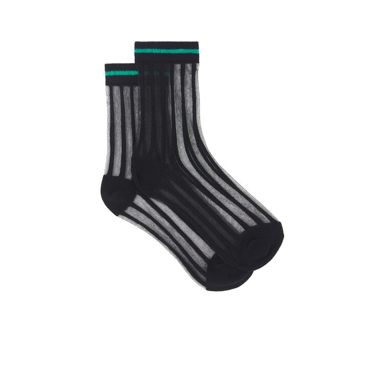 Chaussettes détail transparence polariz Chaussettes détail transparence polariz;