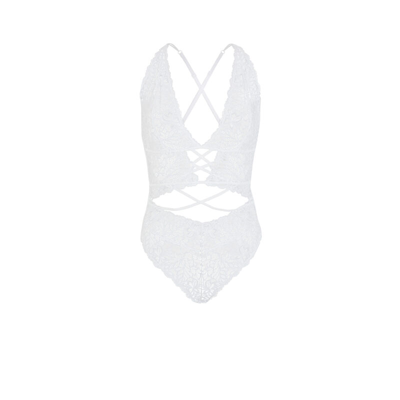 body en dentelle - blanc body en dentelle - blanc ;