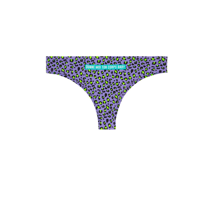 Tanga violet violet.