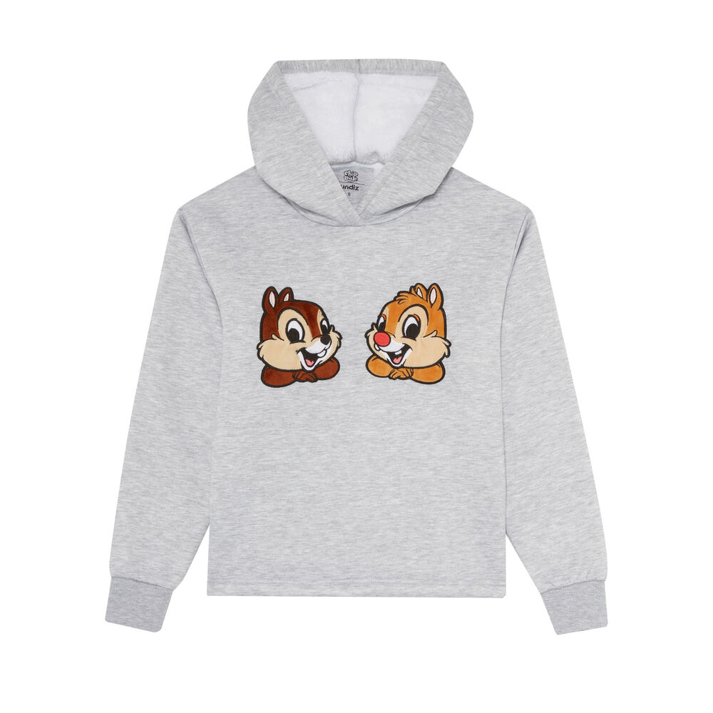 Sweat tic et tac - gris gris.