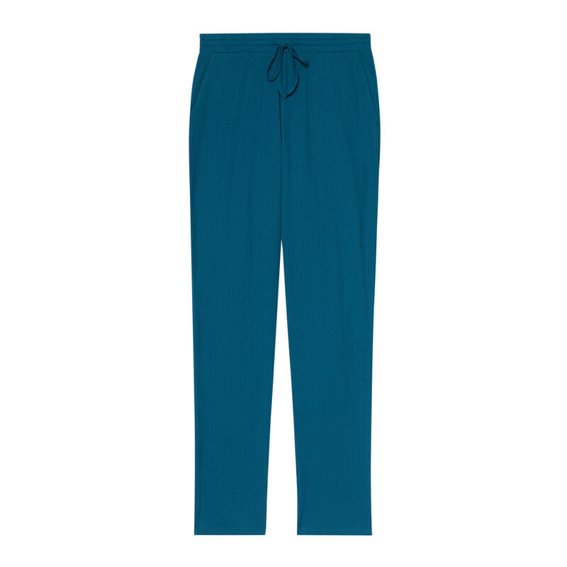 pantalon en jersey - bleu pantalon en jersey - bleu ;
