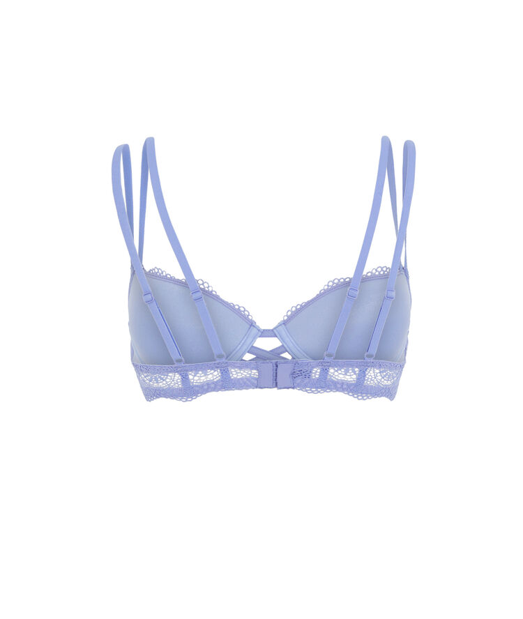 Soutien-gorge dentelle push-up - bleu ciel bleu ciel.