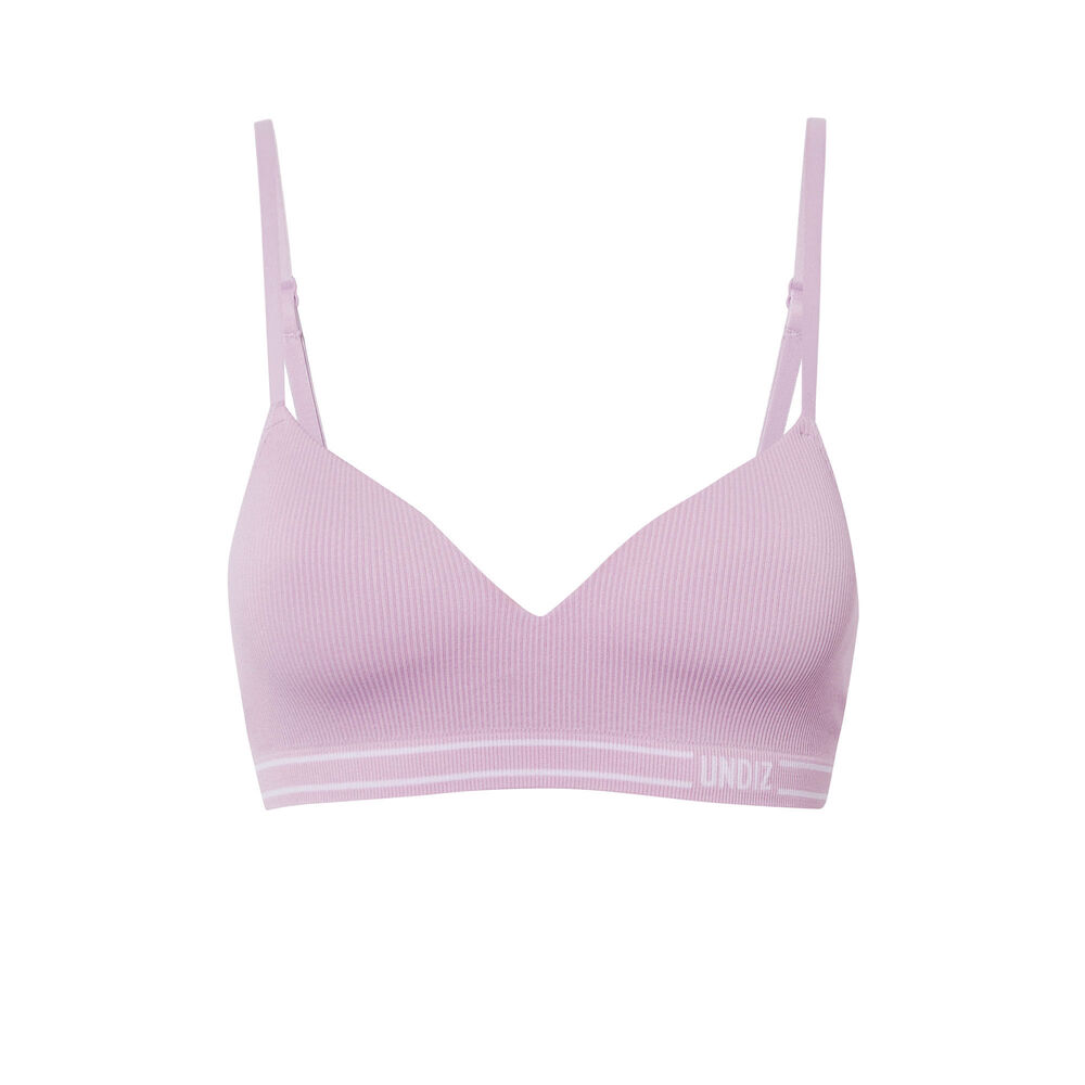 Soutien-gorge brassière seamless - lilas violet.