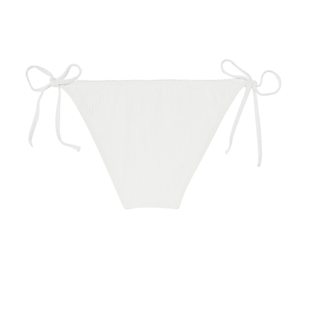Bas de maillot à noeuds - écru ecru.
