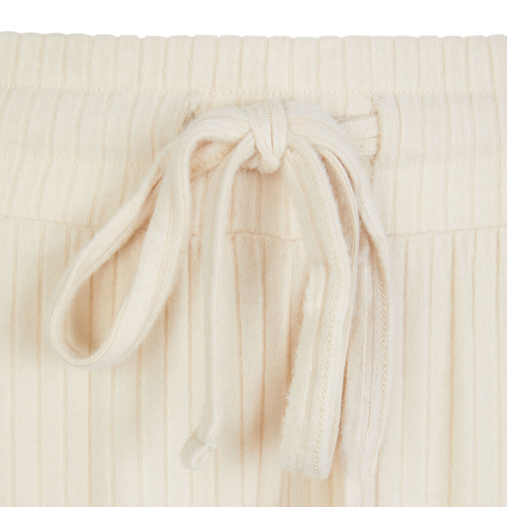 Pantalon large - blanc cassé blanc cassé.