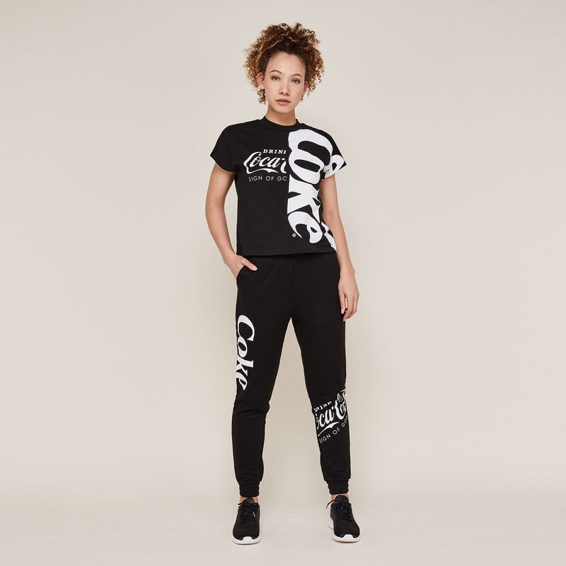 Pantalon jogging coca-cola - noir Pantalon jogging coca-cola - noir;